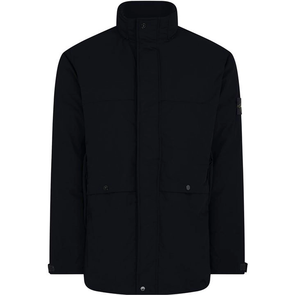 Stone Island Micro Twill Field Jacket - Blue